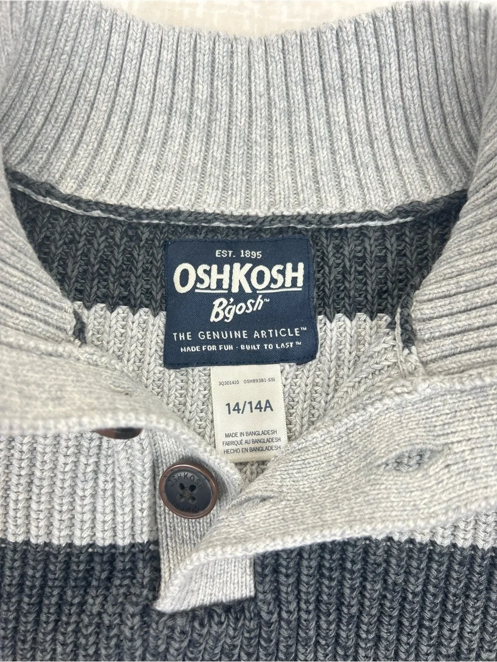 OshKosh Bgosh details 🏷️